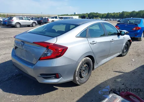 2018 Honda Civic Lx из США, поврежденный, VIN 19XFC2F59JE011135